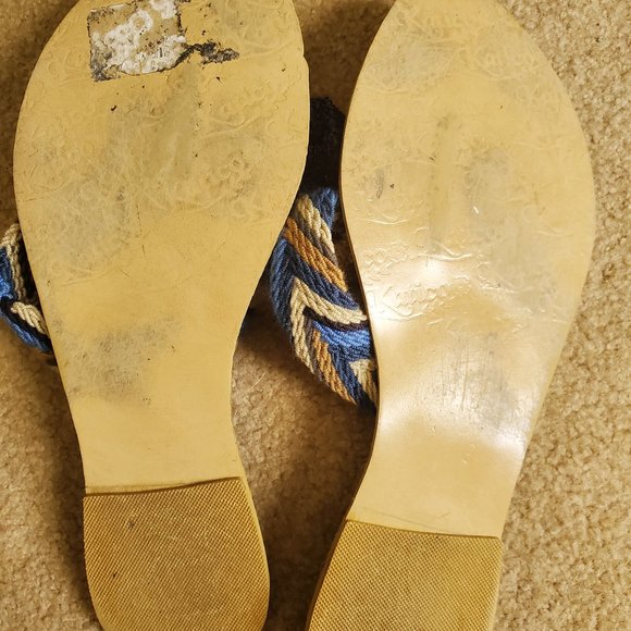 Koko Katico Pom Pom Embroidered Sandals/Flip Flop - Picture 3 of 3